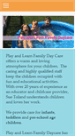 Mobile Screenshot of playandlearnfamilydaycare.com